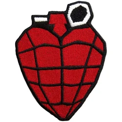 Green Day Grenade Iron-On Patch
