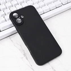 TERACELL Maska za iPhone 16 Plus Silikon Pro Camera, Crna