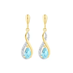 DIAMANT LETERNEL Uhani zlata