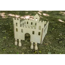 BeWooden Leseni grad Panachekovo kraljestvo