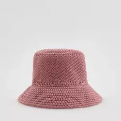 Reserved - Pleteni bucket šešir