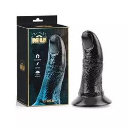 Dildo Thumbs Up, 17cm, Crni