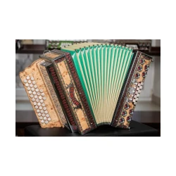 Diatonična Melodija 3/III 38cm 37+3, javor korenina