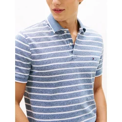 TOMMY HILFIGER Majica  dimno modra / bela