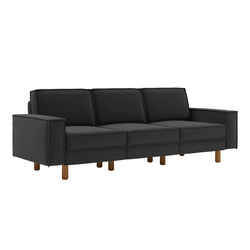 ATELIER DEL SOFA Sofa sa 3 sedišta Sparrow Extra 3 Night Grey Walnut