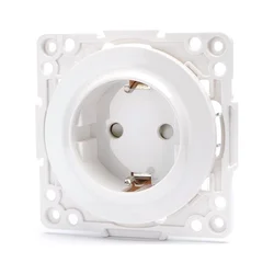 Aigostar - Kućna SCHUKO utičnica bez okvira 250V/16A, bela