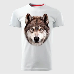 MAJICE BRE Muška majica WOLF 16 bela