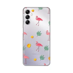 Torbica Silikonska Print za Samsung A146B Galaxy A14 4/5G Flamingos