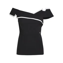 Karl Lagerfeld Bluza črna