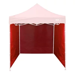 Aga Stranice za prodajni kiosk 3x3m Rdeča