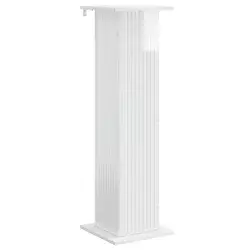 Stalak za biljke Bijela visokog sjaja 30,5 x 30 x 100,5 cm