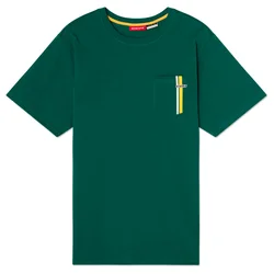 Moška majica CCM Stripe SS Tee Green XL
