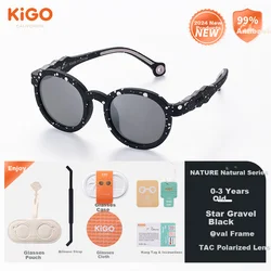 Kigo Unisex naočare za sunce, Crne