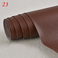 Komplet za popravilo in obnovo usnja LEATHERPATCH, Rjava
