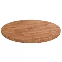 Okrugla stolna ploča smeđa O 30 x 1,5 cm tretirana hrastovina