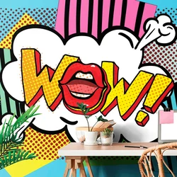 Samolepilna tapeta v pop art stilu – WOW! - 539x363