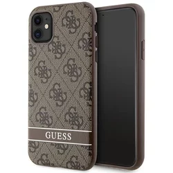 Etui za telefon Guess iPhone 11 / Xr rjava barva