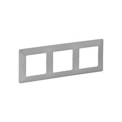 Legrand 754133 - Ram za prekidače VALENA LIFE 3P aluminijum