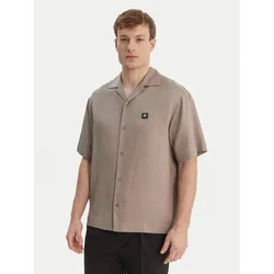 HUGO Srajca Espino 50560593 Rjava Oversize