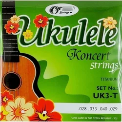 Gorstrings UK3-T Ukulele Koncert Titanium Strings