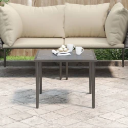 Vrtni stol sivi 48 x 48 x 37 cm čelični