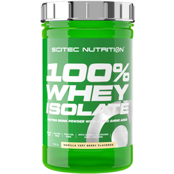 Scitec Nutrition Protein 100% Whey Isolate, Vanila-šumsko voće 700g
