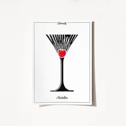 Wallity Poster Manhattan-2057, 42x59,4 cm