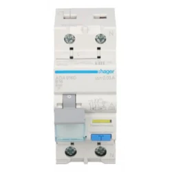 RCBO 2P B16A 0,03A Diferencialno stikalo tipa A ADA916D