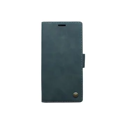Maska za telefon LEATHER RETRO FLIP za Samsung Note 10/G970F, Plava