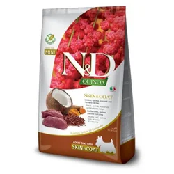 N&D Quinoa Skin & Coat Venison Coconut & Curcuma Mini 800gr