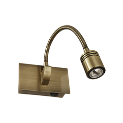 Ideal Lux - LED zidno svetlo LED/3W/230V bronzano