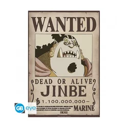 Poster GB eye One Piece - Wanted Jinbe Wano Chibi - 52 x 38 cm (GBYDCO623)