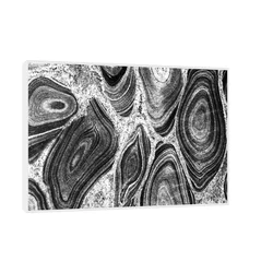 Canvas Slika na platnu Loptasti granit Finska, Sa ramom, 50 x 75 cm, Beli
