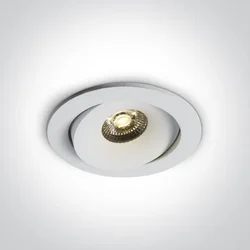 UGRADBENA SVJETILJKA LED/7W/3000K/530lm/36°/700mA IP54 BIJELA