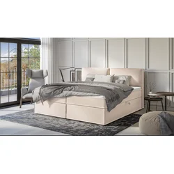 Boxspring postelja Jake - 200x200 cm