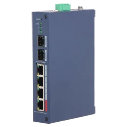 Dahua CHS4206-4ET očvrsnuti cloud PoE switch 6 portova sa 2 SFP i DIP 90W