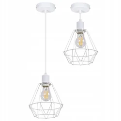 MODERNA VISEČA SVETILKA EDISON DIAMOND LOFT