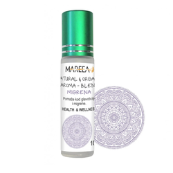 Mareea Prirodni aromaterapijski roll-on protiv migrene i glavobolje, 10 ml