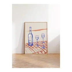 Dekorativna slika u okviru 50 x 70 cm