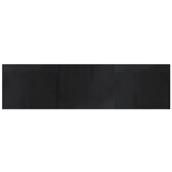 Vidaxl Preproga pravokotna črna 80x300 cm bambus