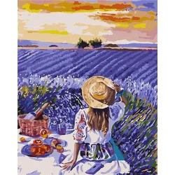 Rayher. Slikanje po številkah, Lavender picnic