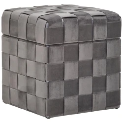 Xora TABURE, tekstil, leseni material siva