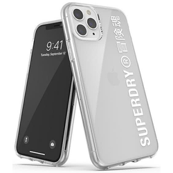 SuperDry Snap iPhone 11 Pro Clear Case biely/white 41579 (SUP000015)
