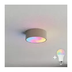 Brilagi - LED RGBW prigušiva plafonska lampa CLARE 1xE27/9W/230V Wi-Fi bež
