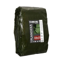 Zaščitna ponjava 10x15m debela zelena 120g/m2 66015