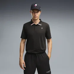 PUMA x PALM TREE CREW Golf Polo Men, Men, Black, L