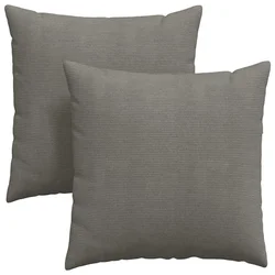 Jastučići za sofu 2 pcs Svijetlo siva 80 x 80 cm