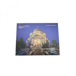 Beauty of serbia puzzle beauty of serbia puzzle -hram svetog save 1000 pcs ( 1004 )