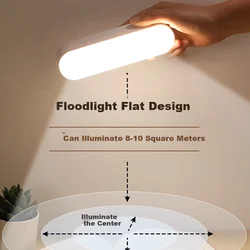 Datouren Stona LED lampa, Magnetna, 5-10W, Bela