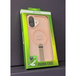Bavitel iPhone 16 MagSafe sa naslonom pink ( 96623 )